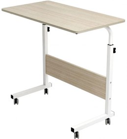Mobilný stolík pod notebook, tablet alebo knihu 80 x 40 cm hnedá