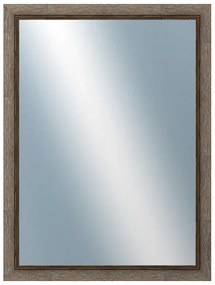 DANTIK - Zrkadlo v rámu, rozmer s rámom 60x80 cm z lišty CARRARA žltá (2895)
