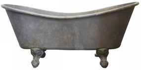 Kovová dekoračná vaňa v starom franc.štýle Bathtub - 129*56*59cm