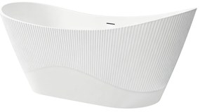 Rea Atena, voľne stojaca akrylátová vaňa 1700x730x710 mm, biela, REA-W0127