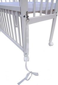 SC Detská postieľka Baby 90x40 biela