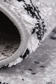 Koberec MAYA PR276 sivý / čierny