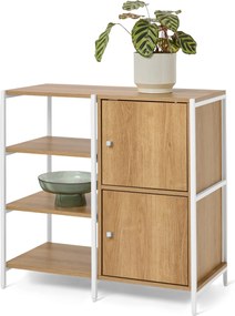 Komoda »GRADE« s otvorenými priehradkami a 2 dvierkami