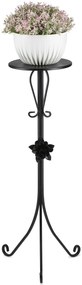 STOJAN NA KVETINÁČ BROSE 95X39 CM ČIERNA