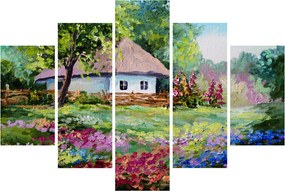 Obraz - Chalupa (150x105 cm)