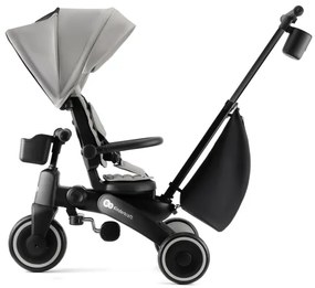 KINDERKRAFT - Detská trojkolka JAZZ 2 sivá