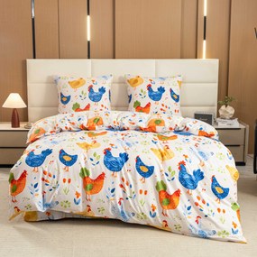 Obliečky z mikrovlákna HENRIETTA farebné Rozmer obliečky: 2 ks 70 x 90 cm | 200 x 220 cm