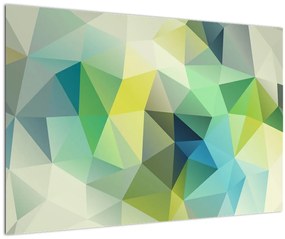 Obraz geometrické abstrakcie (90x60 cm)