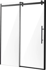 Moderné bezrámové sprchové dvere 147-150 cm x 190 cm