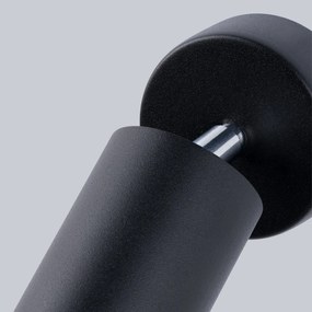 Bodové svietidlo Lemmi, 1x čierne kovové tienidlo, (možnosť polohovania)