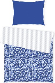 XXXLutz POSTEĽNÁ BIELIZEŇ, renforcé, modrá, 140/200 cm Tom Tailor - Online Only bytové doplnky - 003463022601