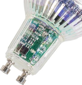 Sada 5 inteligentných LED žiaroviek GU10 50 mm číra 4,8 W 400 lm 1800 – 6500 K