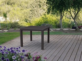 DEOKORK Záhradná ratanová zostava CORFU MINI 1+4 hnedá