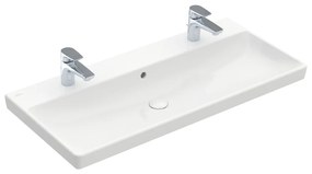 Villeroy & Boch AVENTO - Umývadlo na skrinku 1000x470x180 mm, s prepadom, biela Alpin CeramicPlus 4156A4R1