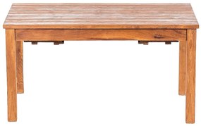 DEOKORK Teakový stôl GIOVANNI 140 × 75 × 78 cm
