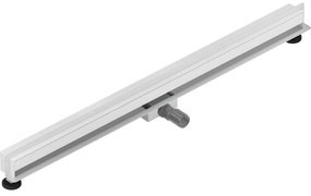 Mexen Flat Wall, sprchový žľab na stenu 2v1, 120 cm, biela, 1230120