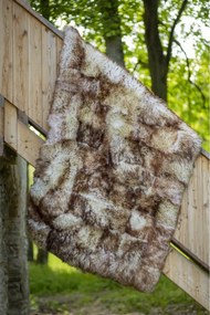 Koberec z ovčej kože muflón