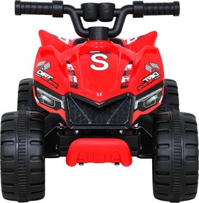 Ramiz Najrýchlejšia batériová štvorkolka pre deti Červená + 25W motor