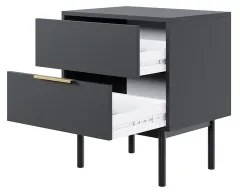 Nočný stolík ELI čierny