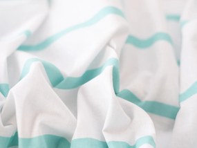 Bavlnená obliečka na vankúš 70 × 90 cm – Kamala mentolové