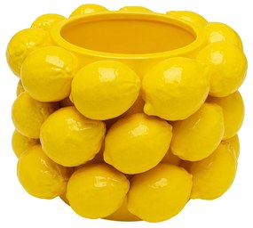 Lemon Juice váza žltá 19 cm