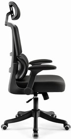 Herné kreslo HC-1011 Black Mesh