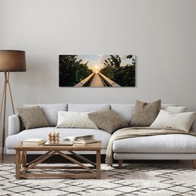 Obraz - cesta k slnku (120x50 cm)