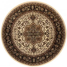 Koberec ROYAL ADR kruh vzor 521 karamel