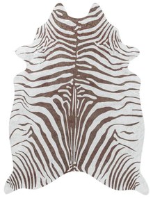 Ayyildiz, Kusový koberec Etosha 4111 brown (tvar kožušiny), 150x200 tvar kožešiny, hnedá, chodba / predsieň