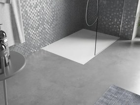 Mexen Bert obdĺžnikový sprchový kút SMC 90 x 70 cm, biely - 4K107090