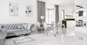 ROHOVÁ SEDAČKA CHESTERFIELD GREYSON 284 x 252 cm