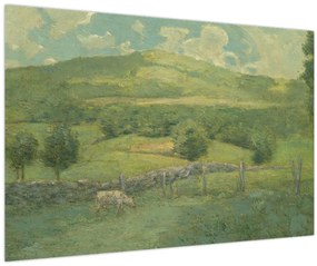 Obraz - Julian Alden Weir, Obweebetuck, reprodukcia (90x60 cm)