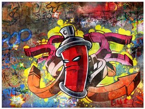 Artgeist Fototapeta - Graffiti monster Veľkosť: 343x245, Verzia: Samolepiaca