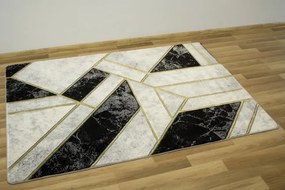Koberec Diamond K4423G zlatý / sivý