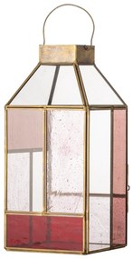 Bloomingville Lampáš Drew Colour Glass Rose 34 cm