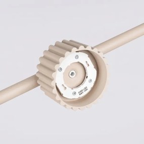 Sollux SL.2697 - Závesný luster AURA na lankách 4xGX53/10W/230V krémový