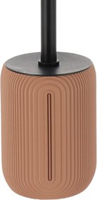 Sada kúpeľňových doplnkov Elya, púdrová/s čiernymi prvkami