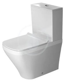 DURAVIT DuraStyle WC kombi misa, Vario odpad, s HygieneGlaze, biela, 2155092000