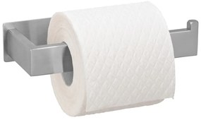 Samodržiaci držiak na toaletný papier z nerezovej ocele v matne striebornej farbe Genova – Wenko