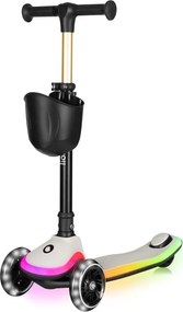 Lionelo - Detská kolobežka MEY 3xAAA Beige Sand