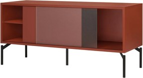 TV stolík v terakotovej farbe 116x55x42 cm Met Mini – noo.ma