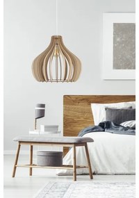 Luster na lanku WILL 1xE27/60W/230V biela