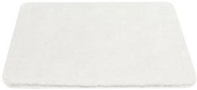 Kúpeľňový koberček Malmo biely