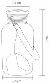 Globo 33979 - LED Solárne svietidlo SOLAR LED/0,6W/3,2V IP44