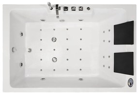 M-SPA - Kúpeľňová vaňa s hydromasážou 642 pravá 186 x 121 x 65 cm