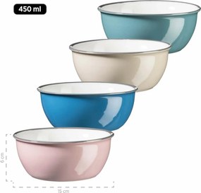 16-dielna súprava riadu Mäser MAILA – petrolovomodrá kombinácia