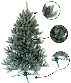 Foxigy Vianočný stromček Smrek 220cm Royal Silver