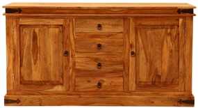 furniture-nabytek.cz - Kuchynská komoda z masívneho palisandru 160x90x45