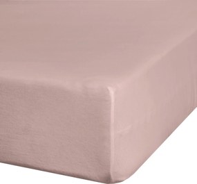 JERSEY PRESTIERADLO JERSEY3 140X200 CM PUDROVÁ