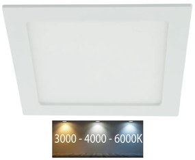 FK technics LED Kúpeľňové podhľadové svietidlo LED/18W/230V 3000/4000/6000K IP44 FK0158